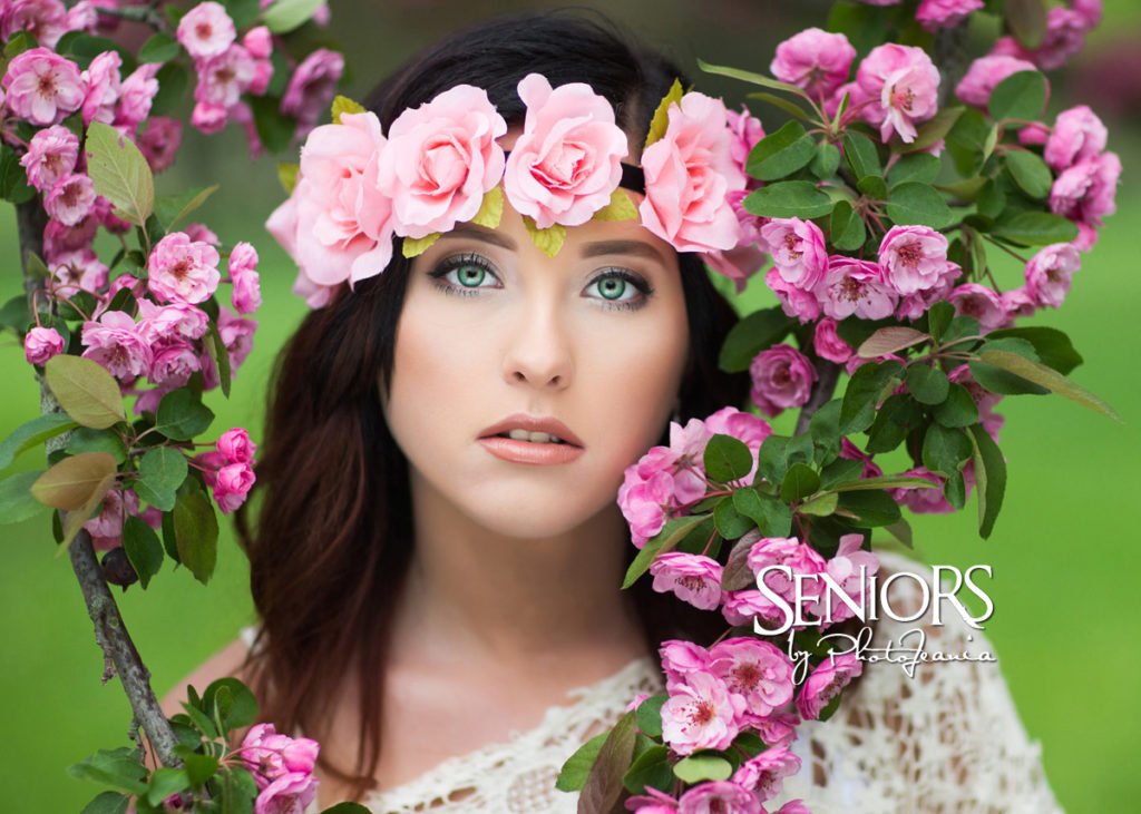 Nature Senior Picture Ideas Cherry Blossoms