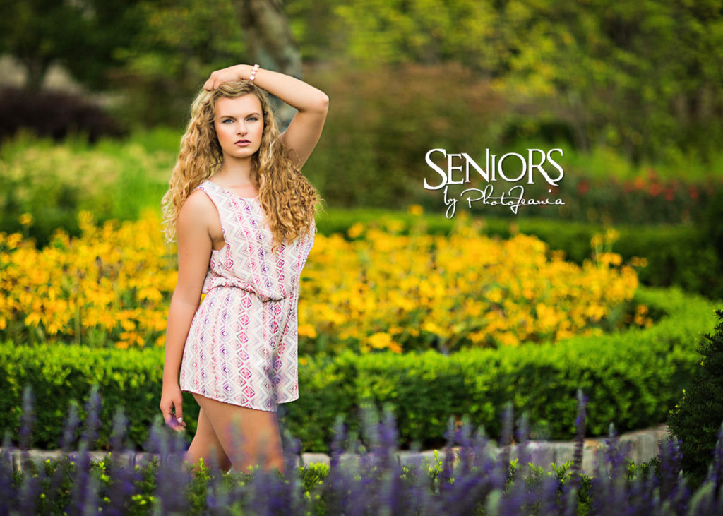 Nature Senior Picture Ideas Flower Garden