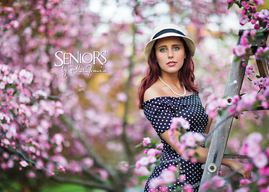 Spring Nature Senior Picture Ideas Flowering Trees