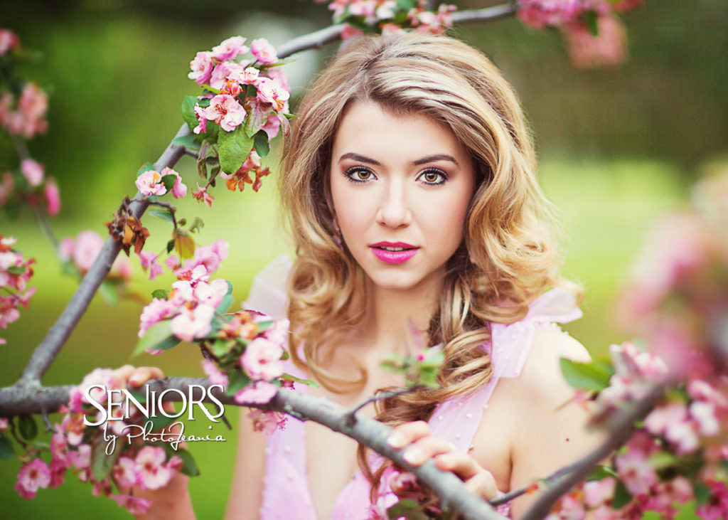 Nature Senior Picture Ideas Cherry Blossoms