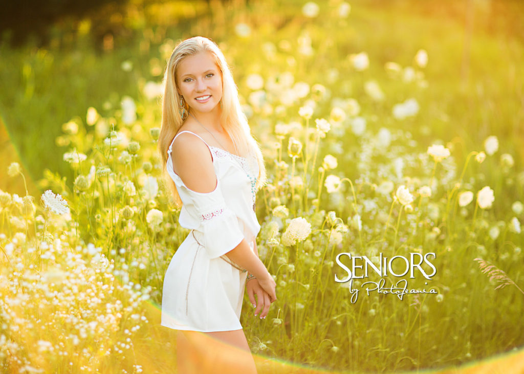 Nature Senior Picture Ideas Wildflowers
