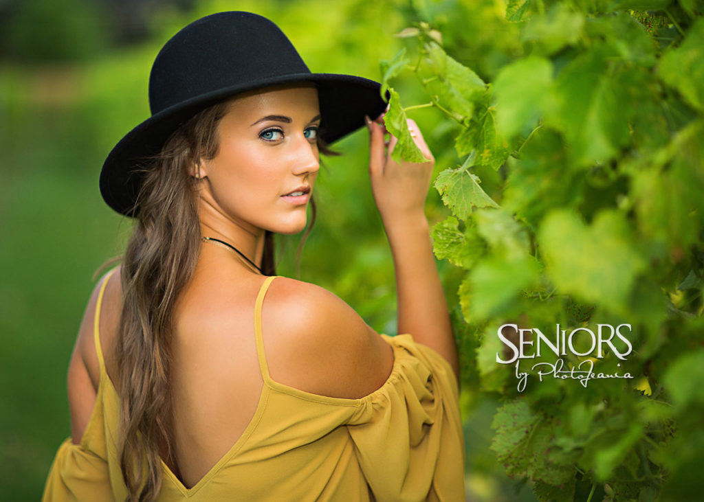 Nature Senior Picture Ideas Vineyard
