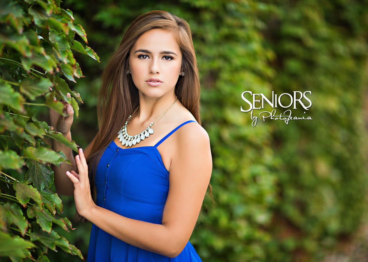 Nature Senior Picture Ideas Ivy Wall