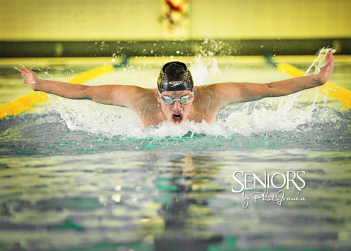 Swimming Sprinter Senior Picture Idea - Sports Senior Picture Ideas - Seniors by Photojeania