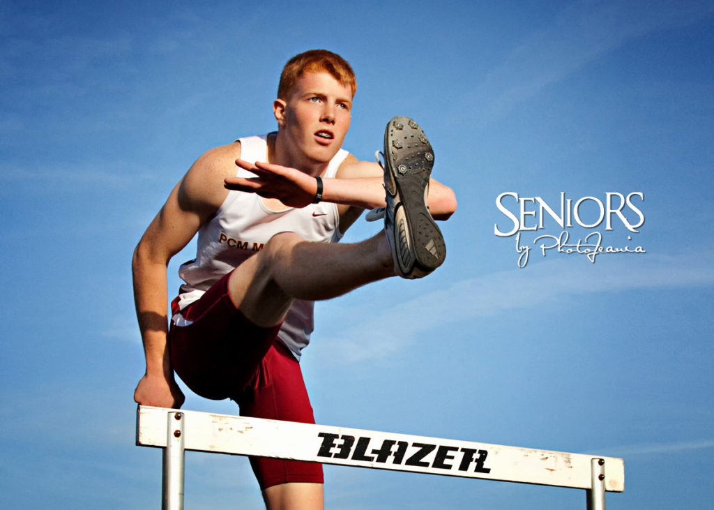 Track Hurdles Hurdler Senior Picture Idea - Sports Senior Picture Ideas - Seniors by Photojeania