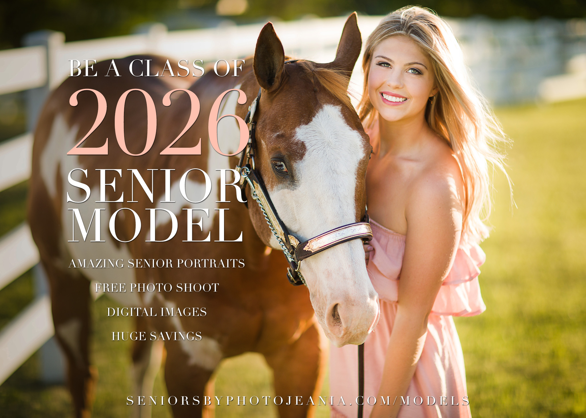 Become a Class of 2026 Senior Model